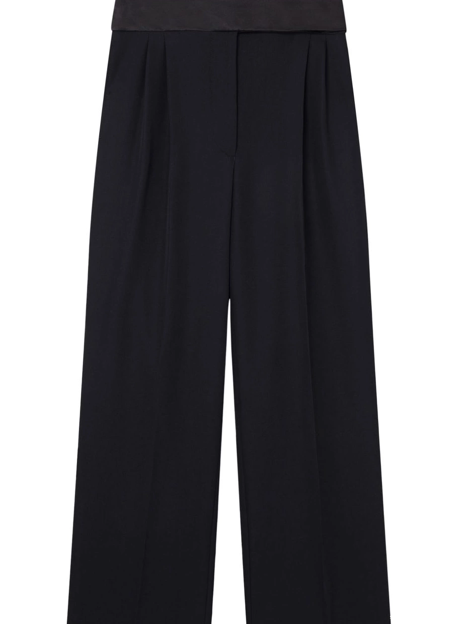 Stella trousers McCartney wool Women wide-leg tuxedo 0427